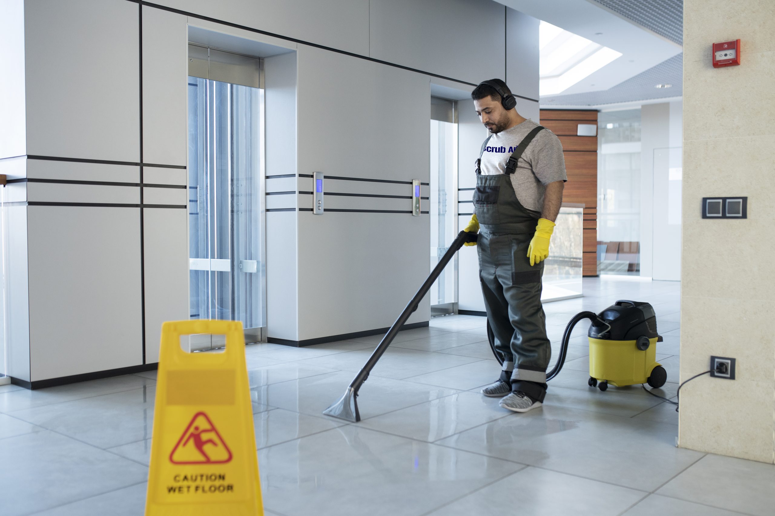 Scrub Art Cleaning